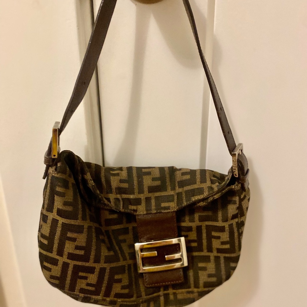 Fendi Zucca Mama Baguette.